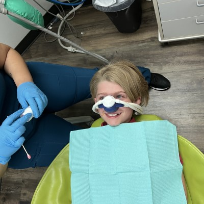 Patient with Nitrous Oxide Scottsdale Patient Receiving Nitrous Oxide