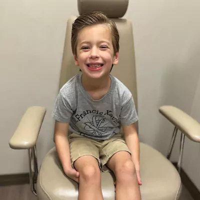 Space Maintainers for Kids Scottsdale Patient Receiving Dental Care